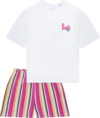 Productafbeelding van Schiesser meisjes pyjama, korte model - maten 140 tot 176