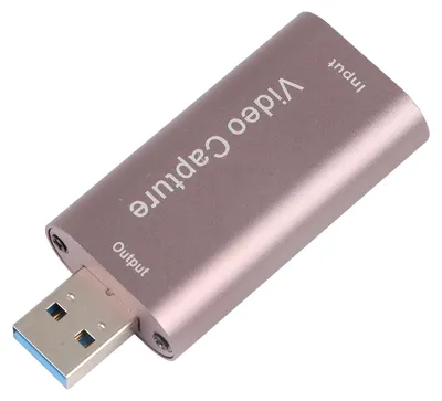Obrázok produktu pre Karta na zachytávanie videa 1080p, 60 Hz, rozhranie USB, HD vstup, karta Cam Link z hliníkovej zliatiny pre živé vysielanie, vzdelávanie a hranie hier