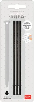 A package of Legami erasable pen refills.