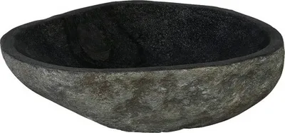 Obrázok produktu pre Umývadlo na dosku Riverstone M žula prírodný kameň sivá 40x40x15 cm
