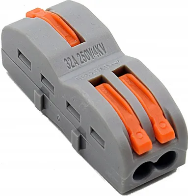 Immagine prodotto di CONNETTORE RAPIDO PER CAVI 1x2 0,08-4 mm2 1 pz.