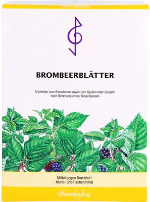 Produktbild von Bombastus Brombeerblätter Tee, 75 g Tee