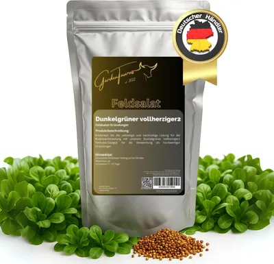 Produktbild von GardenTaurus® Gründünger Feldsalat für 25m², viel Blattmasse, essbare Gründüngung
