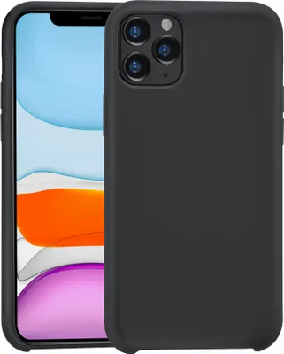Produktbild von Apple iPhone 11 Pro Max Black Back cover case - Soft Touch