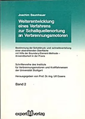 Produktbild von Baumhauer, J: Schallquellenortung/Verbrennungsmot.