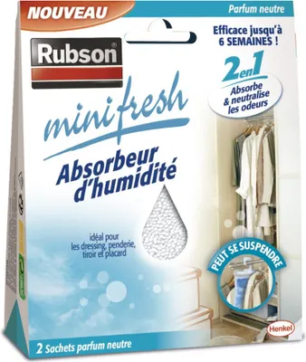 Image de RUBSON Minifresh placard absorbeur d'humidité, 2 m²