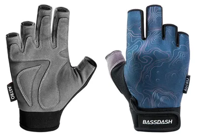 Produktbild von Fingerlose Fahrradhandschuhe Trainingshandschuhe Angelhandschuhe Kletterhandschuhe XL
