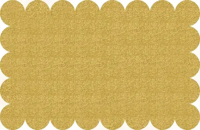 Produktbild von 8 Plastik Tischsets gold Glitzer