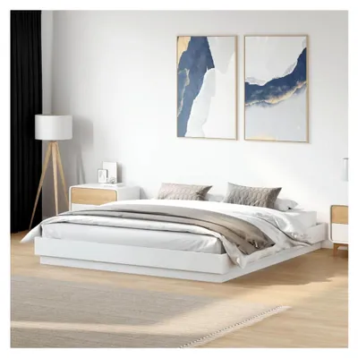 Produktbild von Bettgestell Weiß 180x200 cm Holzwerkstoff
