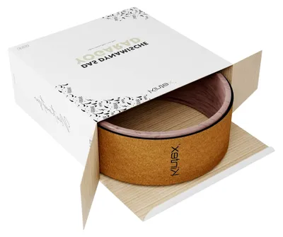 Produktbild von Kork Yogarad, 33 cm, Pilates, Gymnastik, Fitness, stabil und rutschfest