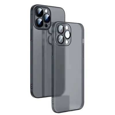Immagine prodotto di Custodia König Design compatibile con Apple iPhone 13 Pro Max - Custodia morbida in plastica per cellulare - Colore: nero