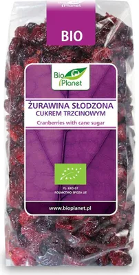 Produktbild von Mit -Rohrzucker gesüßte Preiselbeeren 400 g –  PLANET