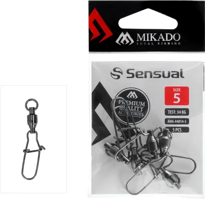 Produktbild von 5 "MIKADO" Kugellagerwirbel Meereswirbel Welswirbel Gr. 5 / 34kg