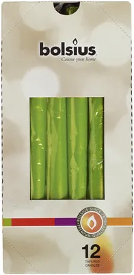Produktbild von bolsius 103600356874 Spitzkerze - lemon, 245 x 24 mm