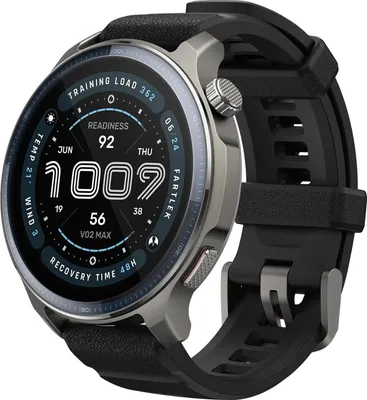 Produktbild von Amazfit Balance 2 3,81 cm (1.5") AMOLED Digital 480 x 480 Pixel Touchscreen Grau WLAN GPS