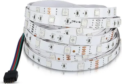 Obrázek produktu pro V-TAC SMD5050 150LED IP20 4W/m VT-5050 30-IP20 RGB LED pásek
