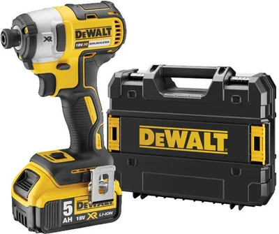 Obrázek produktu pro Akumulátorový rázový utahovák DEWALT 1/4 18V / 5,0Ah DCF887P2-QW