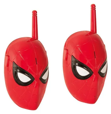 Productafbeelding van IMC Toys Spiderman, Kindertalkie, geschikt voor kinderen vanaf 3 jaar, 150 gram, rood