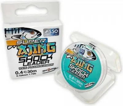Immagine prodotto di Asso Super Ajing Shock 30 M Flurocarbon Trasparente 0,148 mm Trasparente 0,148 mm