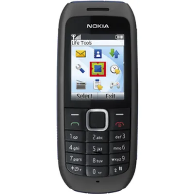 Produktbild von Nokia 1616, Balken, 4,57 cm (1.8"), 128 x 160 Pixel, 800 mAh, Schwarz