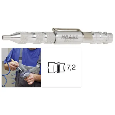 Produktbild von Hazet Ausblasstift 9040-3, Ausblas-Werkzeug, (mit Anhänge-Clip)