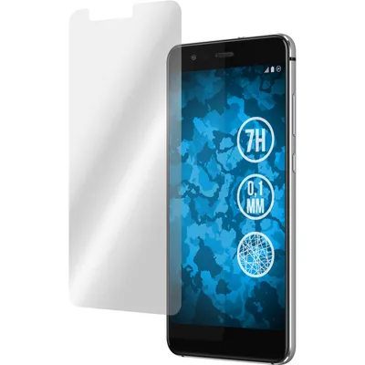 Produktbild von 6er-Pack PhoneNatic Displayschutzfolien Fiber-Glas klar  kompatibel mit Huawei P10 Lite
