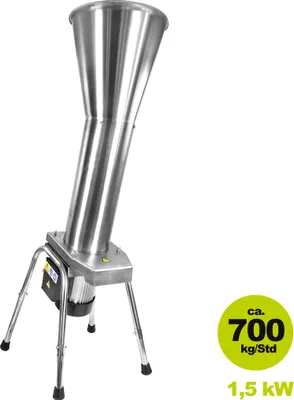 Produktbild von Fischer Edelstahl Kernobst Obstmuser Obstmühle OME 700 ca.700 kg Stundenleistung