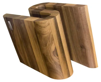 Immagine prodotto di ArteLegno ceppo magnetico per coltelli in noce s AL84WL