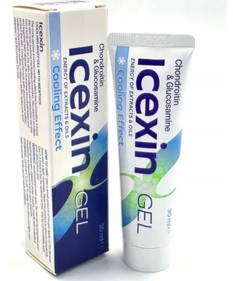 Obrázok produktu pre IceXin chladivý gél na telo s chondroitínom a glukosamínom, 30 ml