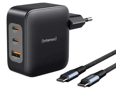Productafbeelding van Intenso 7810010 Intenso Power Adapter 100 watt + USB-C cable 2m
