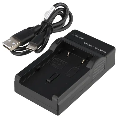 Produktbild von USB Ladegerät kompatibel für CANON BP-2L5, BP-2LH, NB-2L, NB-2LH
