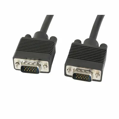 Image de Lanberg CA-VGAC-10CC-0150-B Câble VGA 15 m VGA (D-Sub) Noir (CA-VGAC-10CC-0150-B)