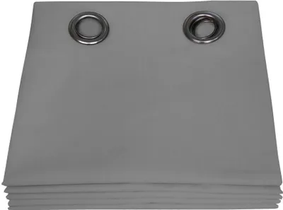 Produktbild von MOONDREAM  Verdunkelungsvorhang | Licht+Sonnenschutz | 100% Lichtschutz | Ösen | Grau MC09 | 135B x 250H cm