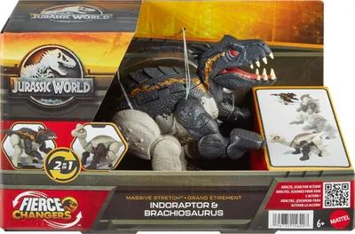 Obrázek produktu pro Jurassic World HPD35, 6 rok/roky, Hnědá, Šedá, Plast