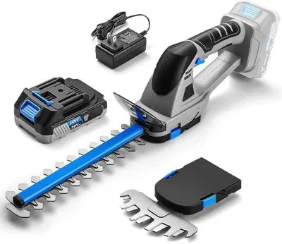 Immagine prodotto di Tagliasiepi a batteria, mini motosega, giardinaggio