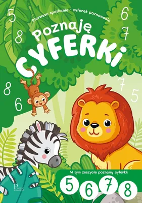 Image de Poznaję cyferki i liczby 5, 6, 7, 8 - praca zbiorowa