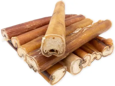 Image de Pénis de bœuf 15 cm PREMIUM (morceaux plus gros et plus épais) 4DOGS - 10 pièces