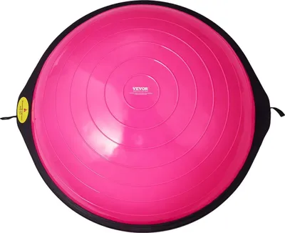 Produktbild von 26" halber Gymnastikball Trainer Yoga Balance Stabilitätsball Widerstandband
