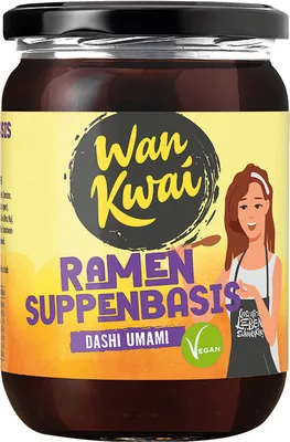 Immagine prodotto di Wan Kwai ramen soup base dashi umami con alga kombu 500ml