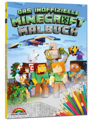 Obrázek produktu pro Neoficiální omalovánky Minecraft pro děti a mládež – k vybarvení světa Minecraftu