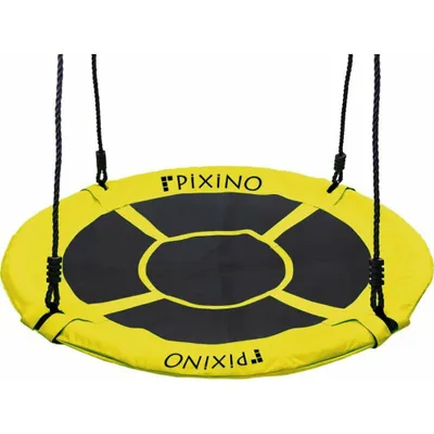 Obrázok produktu pre PIXINO hojdačka kruh bocianie hniezdo (priemer 100 cm) žltá