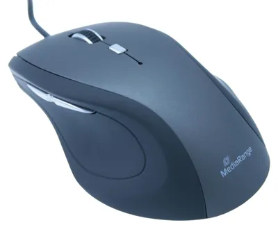 Produktbild von MediaRange Maus optisch 5 Tasten inkl. Scrollrad 2400dpi