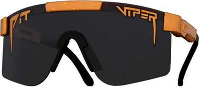 Image de Lunettes de soleil Pit Viper, modèle "The Originals", polarisées, effet miroir, couleur Kumquat (marron-gris)