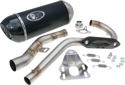 Zdjęcie produktu dla Wydech TurboKit Off Road 125 Oval H2 z homologacją do Rieju Marathon Pro 125