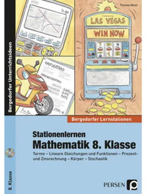 Produktbild von Stationenlernen Mathematik 8. Klasse