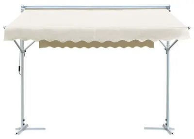 Produktbild von vidaXL Freistehende Markise 3x3 m Creme