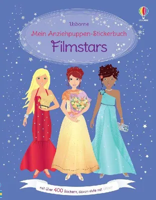 Produktbild von Mein Anziehpuppen-Stickerbuch: Filmstars