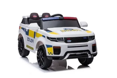 Immagine prodotto di Auto elettrica per bambini Rover Police Due motori, LED, musica, FB,