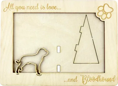 Zdjęcie produktu dla Art-Dog Ramka na zdjęcie – Bloodhound