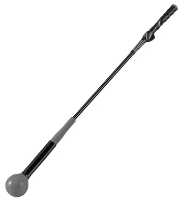 Image de Entraîneur de swing de golf - Bâton d'échauffement - Tête lestée - Pour la prise, le rythme et la vitesse - Souplesse et équilibre - Musculation